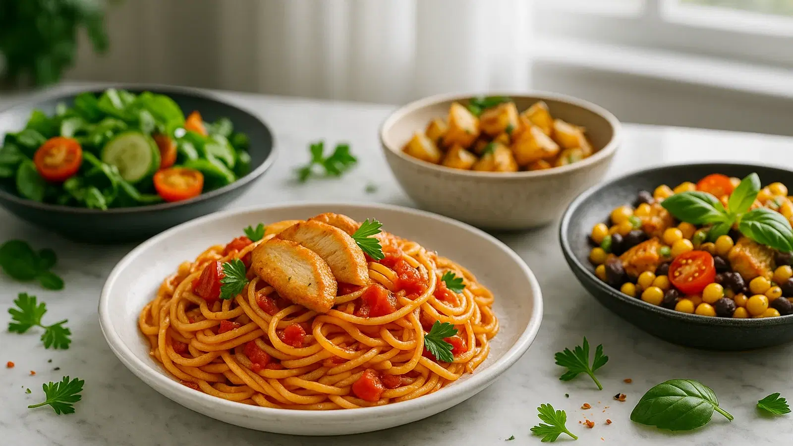 Easy Dinner Recipes recipe category hero image