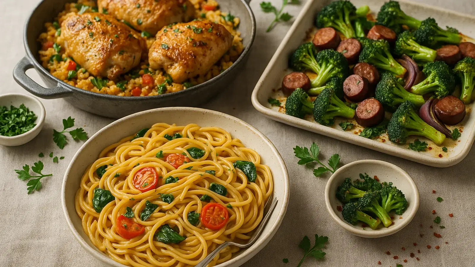 One-Pot Meals recipe category hero image