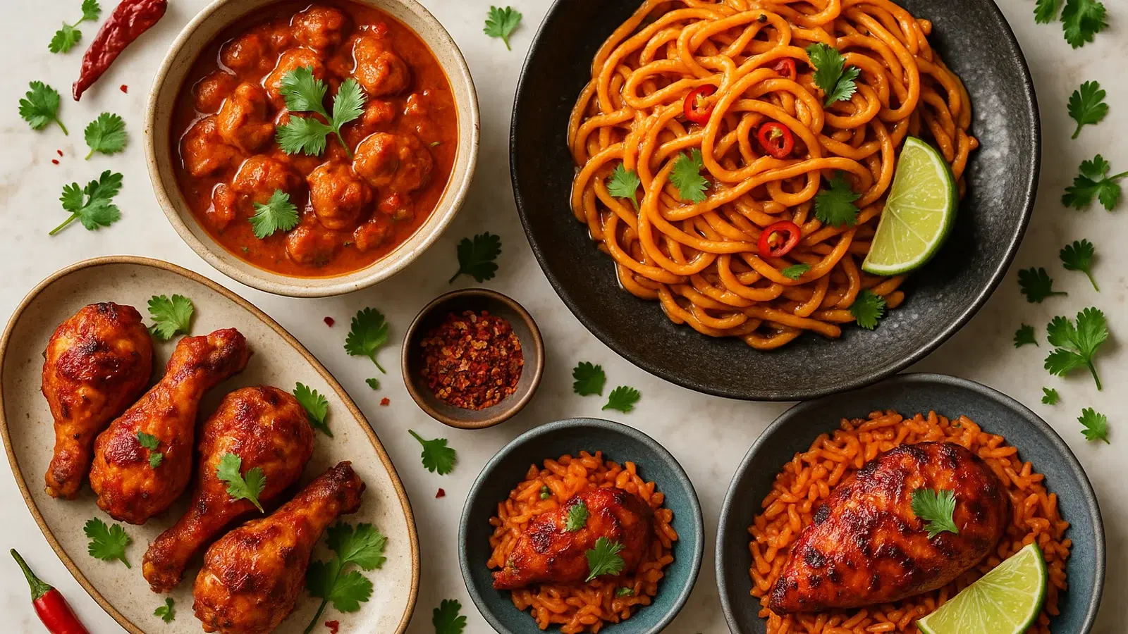 Spicy Dinner Recipes recipe collection hero image