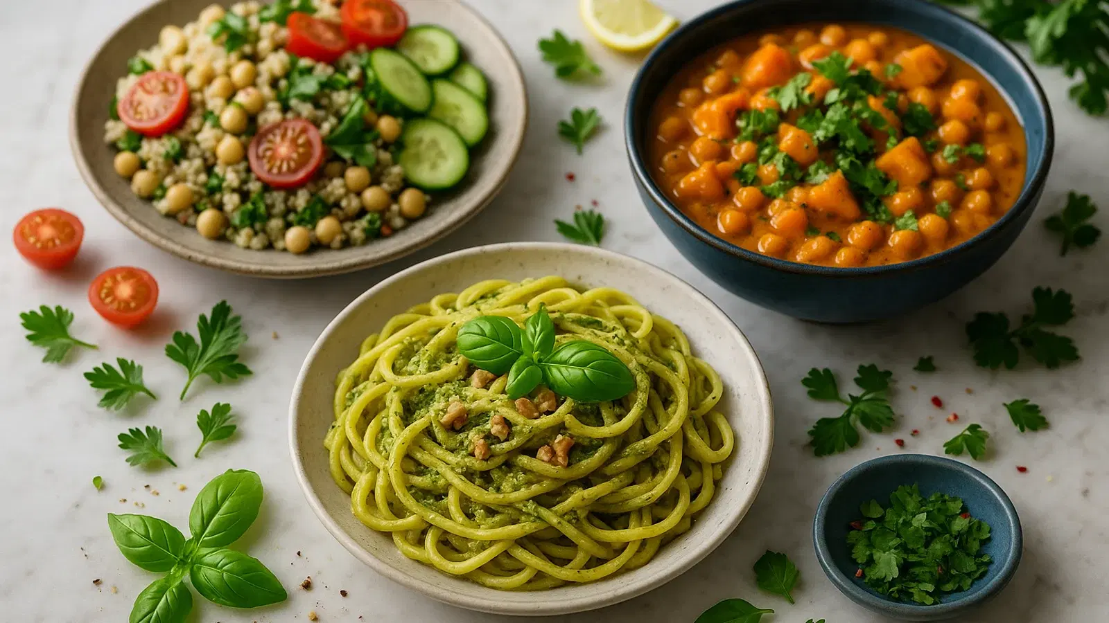 Vegan Delights recipe collection hero image